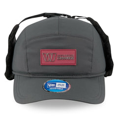 Washington Commanders New Era 2025 Sideline Cold Weather Runner Dog Ear Adjustable Hat - Charcoal cheap