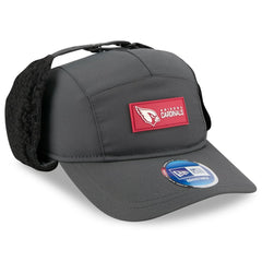 Arizona Cardinals New Era 2025 Sideline Cold Weather Runner Dog Ear Adjustable Hat - Charcoal outlet