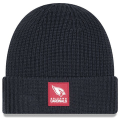 Arizona Cardinals New Era 2025 Sideline Cold Weather Cuffed Knit Hat - Charcoal outlet