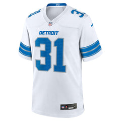 Kerby Joseph Detroit Lions Game Jersey - White | Nike cheap