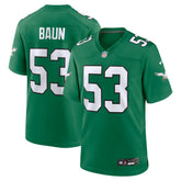 Zack Baun Philadelphia Eagles Alternate Game Jersey - Kelly Green | Nike sale