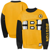 Boston Bruins Outerstuff Youth Impact Player Sweatshirt Gold/Black