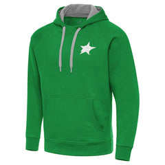 Dallas Stars Antigua St. Patrick's Day Victory Pullover Hoodie Kelly Green
