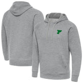 St. Louis Blues Antigua St. Patrick's Day Victory Pullover Hoodie Heather Gray