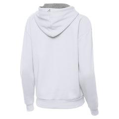 New York Rangers Antigua Women's St. Patrick's Day Victory Pullover Hoodie White