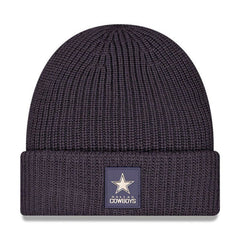Dallas Cowboys New Era 2025 Sideline Cold Weather Cuffed Knit Hat - Charcoal on sale