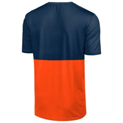 Detroit Tigers FOCO Big Logo Mascot T-Shirt - Navy/Orange