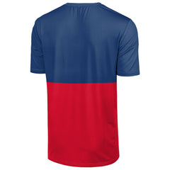 Chicago Cubs FOCO Big Logo Mascot T-Shirt - Royal/Red