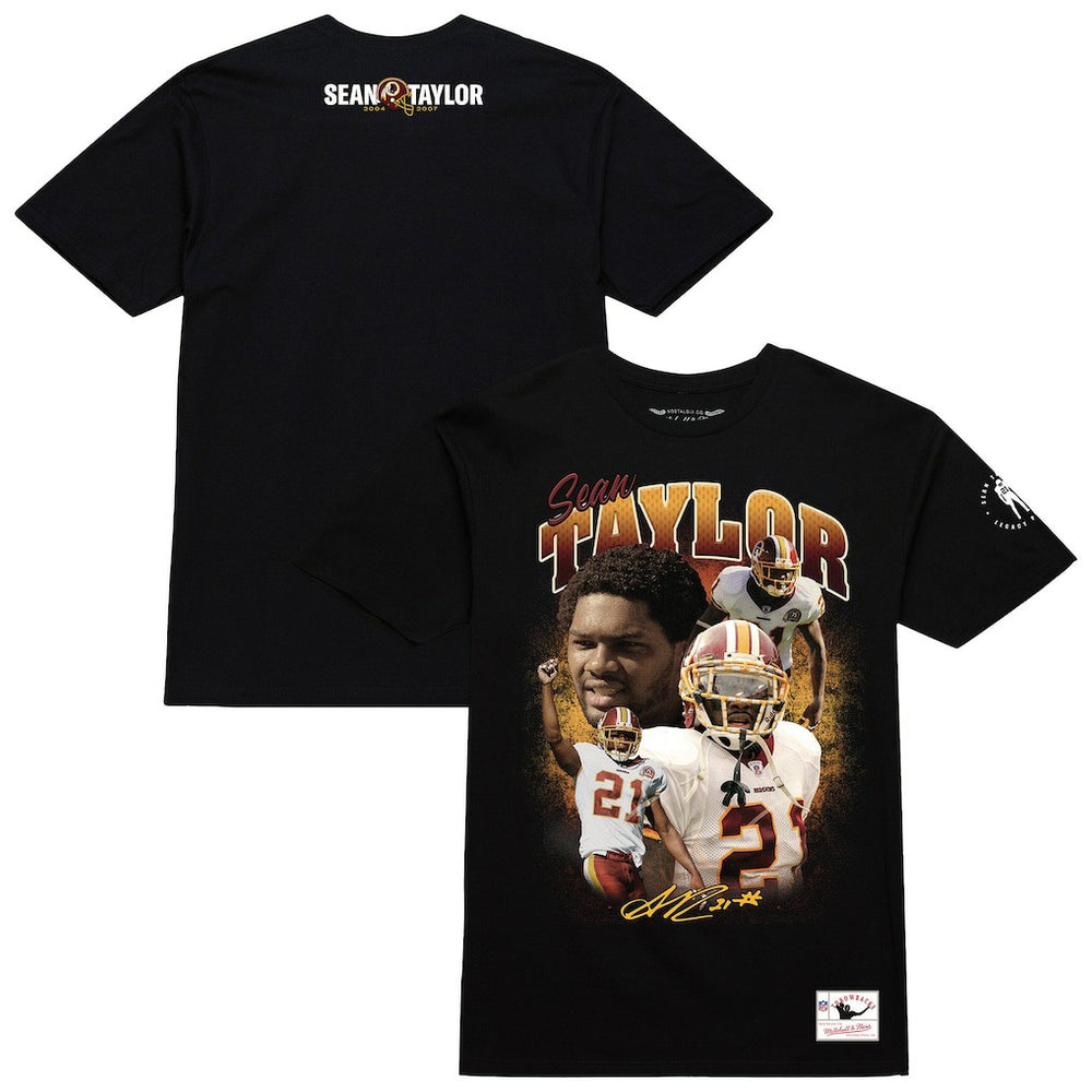Sean Taylor Washington Commanders Graphic T-Shirt - Black sale
