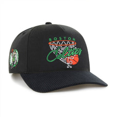 Boston Celtics '47 Nothing But Net Hitch Adjustable Hat - Black | 47 brand on sale