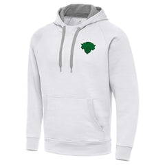 New York Knicks Antigua St. Patrick's Day Victory Raglan Pullover Hoodie - White for sale