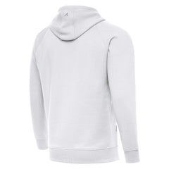 New York Knicks Antigua St. Patrick's Day Victory Raglan Pullover Hoodie - White for sale