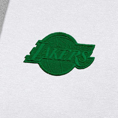Los Angeles Lakers Antigua St. Patrick's Day Victory Raglan Pullover Hoodie - White online