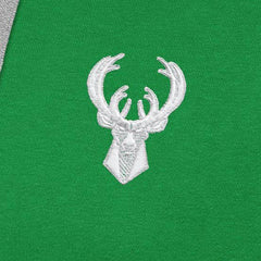 Milwaukee Bucks Antigua St. Patrick's Day Victory Raglan Pullover Hoodie - Kelly Green for sale