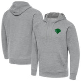 New York Knicks Antigua St. Patrick's Day Victory Raglan Pullover Hoodie - Heather Gray shop