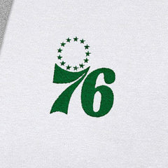 Philadelphia 76ers Antigua St. Patrick's Day Victory Raglan Pullover Hoodie - White outlet
