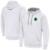 Boston Celtics Antigua St. Patrick's Day Victory Raglan Pullover Hoodie - White discount
