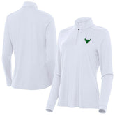 Chicago Bulls Antigua Women's St. Patrick's Day Intent Quarter-Zip Top sale - White cheap