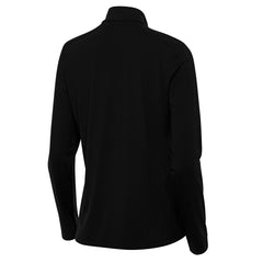 Los Angeles Lakers Antigua Women's St. Patrick's Day Intent Quarter-Zip Top - Black sale