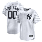 New York Yankees Home Limited Custom Jersey - White | Nike