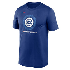 Chicago Cubs 2025 MLB World Tour: Tokyo Series Legend Logo Performance T-Shirt - Royal | Nike