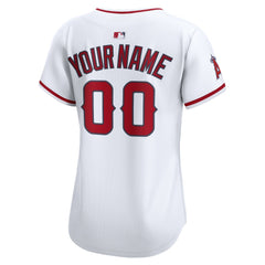 Los Angeles Angels Women's Home Limited Custom Jersey - White | Nike
