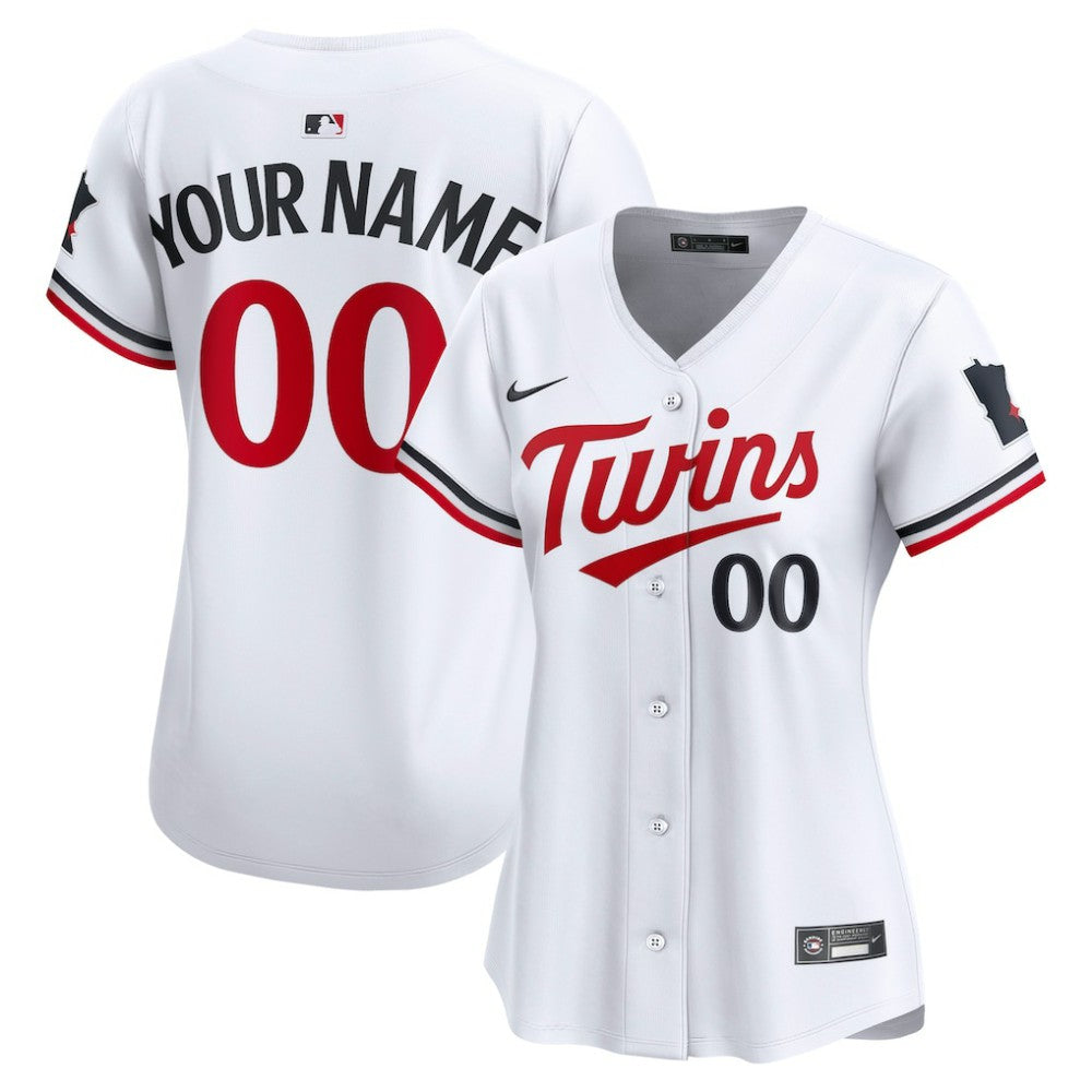 Minnesota Twins Women's Home Limited Custom Jersey - White | Nike