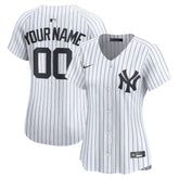 New York Yankees Women's Home Limited Custom Jersey - White | Nike