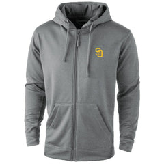 San Diego Padres Dunbrooke Trophy Full-Zip Hoodie - Gray