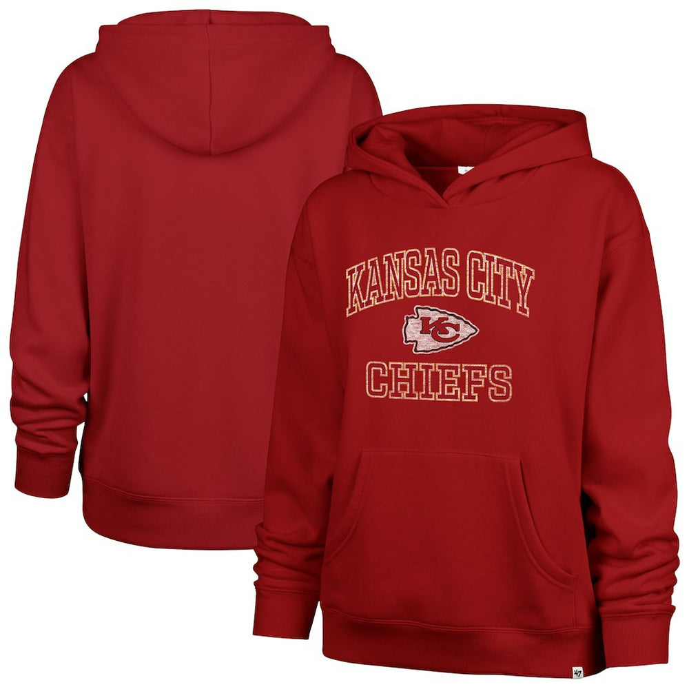 Kansas City Chiefs '47 Women's Clarity Naomi Hoodie - Red cheap
