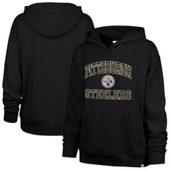Pittsburgh Steelers '47 Women's Clarity Naomi Hoodie - Black discount