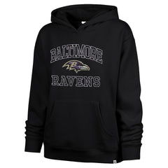 Baltimore Ravens '47 Women's Clarity Naomi Hoodie - Black discount