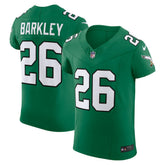 Saquon Barkley Philadelphia Eagles Alternate Vapor F.U.S.E. Elite Jersey - Kelly Green | Nike discount