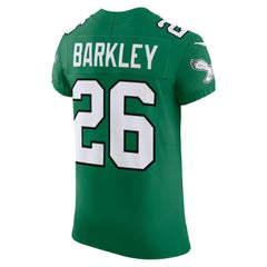 Saquon Barkley Philadelphia Eagles Alternate Vapor F.U.S.E. Elite Jersey - Kelly Green | Nike discount