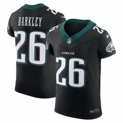 Saquon Barkley Philadelphia Eagles Alternate Vapor F.U.S.E. Elite Jersey - Black | Nike cheap
