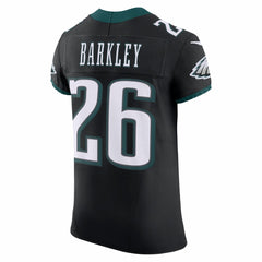 Saquon Barkley Philadelphia Eagles Alternate Vapor F.U.S.E. Elite Jersey - Black | Nike cheap