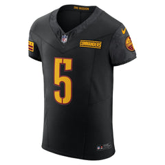 Jayden Daniels Washington Commanders Alternate Vapor F.U.S.E. Elite Jersey - Black | Nike sale