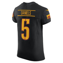 Jayden Daniels Washington Commanders Alternate Vapor F.U.S.E. Elite Jersey - Black | Nike sale