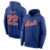 Juan Soto New York Mets Name & Number Pullover Hoodie - Royal | Nike