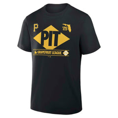 Pittsburgh Pirates 2025 Spring Training Grapefruit League True Icon T-Shirt - Black