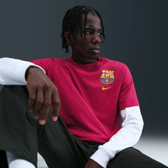 Barcelona Crest T-Shirt - Red | Nike on sale