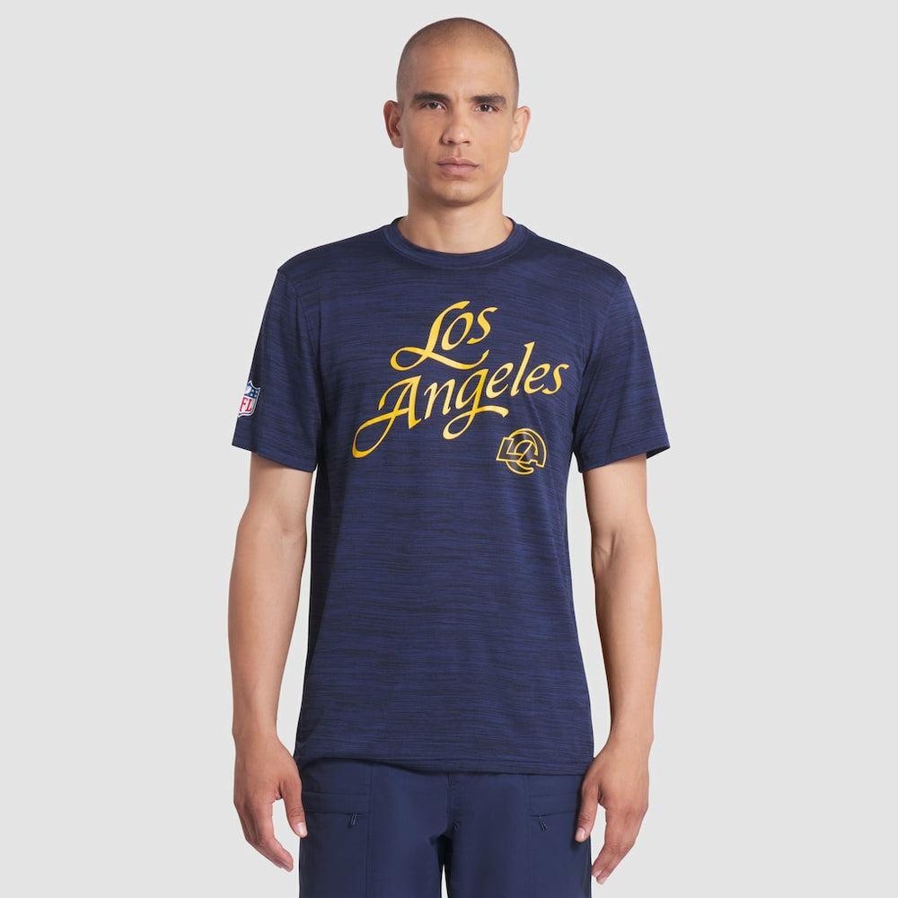 Los Angeles Rams 2025 Rivalries Collection Sideline Velocity Dri-FIT T-Shirt - Midnight Blue | Nike for sale