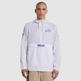 Buffalo Bills 2025 Rivalries Collection Sideline Anorak Half-Zip Hoodie Jacket - White | Nike for sale