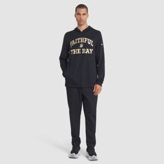 San Francisco 49ers 2025 Rivalries Collection Sideline Dri-FIT Long Sleeve Hoodie T-Shirt - Black | Nike outlet