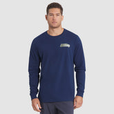 Seattle Seahawks 2025 Rivalries Collection Essential Long Sleeve T-Shirt - College Navy | Nike on sale