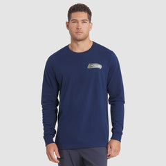 Seattle Seahawks 2025 Rivalries Collection Essential Long Sleeve T-Shirt - College Navy | Nike on sale