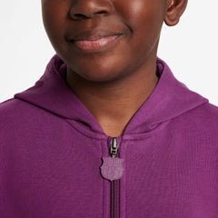Barcelona Youth 2025/26 Club Full-Zip Hoodie - Purple | Nike shop