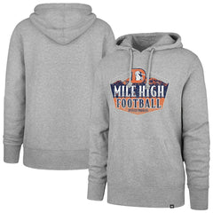 Denver Broncos '47 Headline Pullover Hoodie - Gray cheap