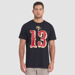 Brock Purdy San Francisco 49ers 2025 Rivalries Collection Player Name & Number T-Shirt - Black | Nike on sale