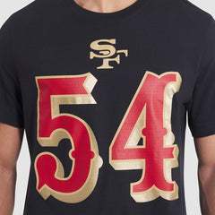 Fred Warner San Francisco 49ers 2025 Rivalries Collection Player Name & Number T-Shirt - Black | Nike discount